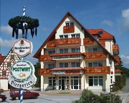 Hotel-Landpension Postwirt Kirchensittenbach Екстериор снимка